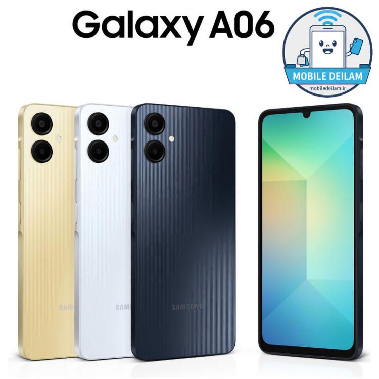 گوشی موبایل سامسونگ مدل Galaxy A06 دو سیم کارت ظرفیت 64 گیگابایت و رم 4 گیگابایت