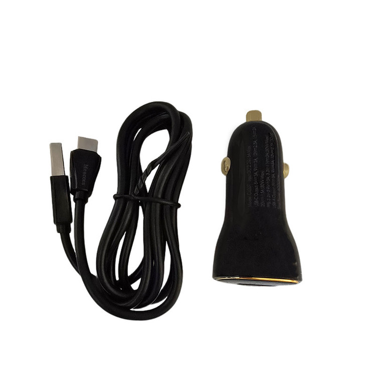 شارژر فندکی 60 وات مکسیس مدل C400T به همراه کابل USB-C